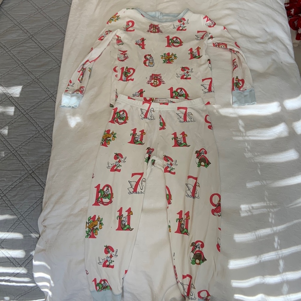 Beaufort Bonnet Boys 12 Days of Christmas Night Nights - Size 4